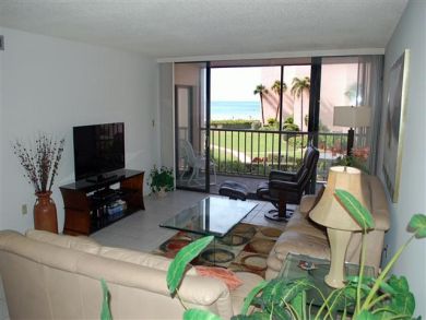 Living Area with Doors to Balcony